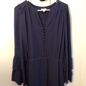 Parker navy blue mini dress